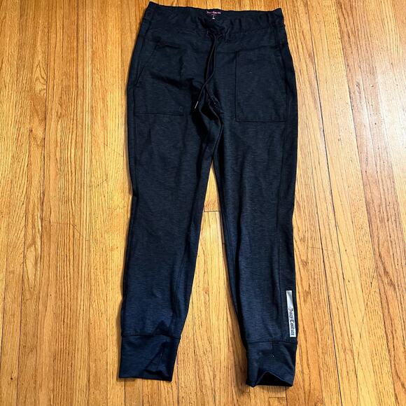 Juicy Couture Jogger Pants Womens Large Gray Sport Sweatpants - Picture 1 of 11